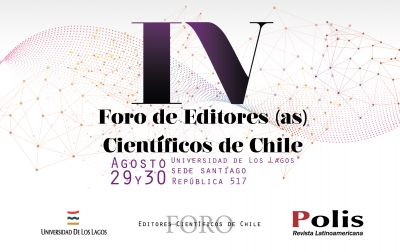 Comenzó proceso de inscripción para el IV Foro de Editores/as de Revistas Científicas de Chile